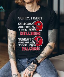 Sorry I Can’t Saturdays Are For The Georgia Bulldogs Are For The Baltimore Ravens 2023 shirt