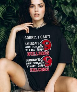 Sorry I Can’t Saturdays Are For The Georgia Bulldogs Are For The Baltimore Ravens 2023 shirt