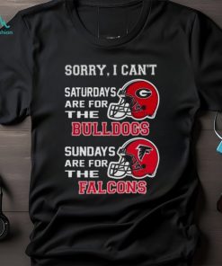 Sorry I Can’t Saturdays Are For The Georgia Bulldogs Are For The Baltimore Ravens 2023 shirt