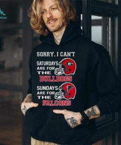 Sorry I Can’t Saturdays Are For The Georgia Bulldogs Are For The Baltimore Ravens 2023 shirt