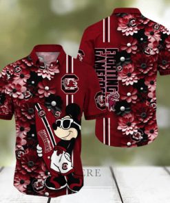 South Carolina Gamecocks Aloha Mick Pattern Hawaiian Shirt For Fans