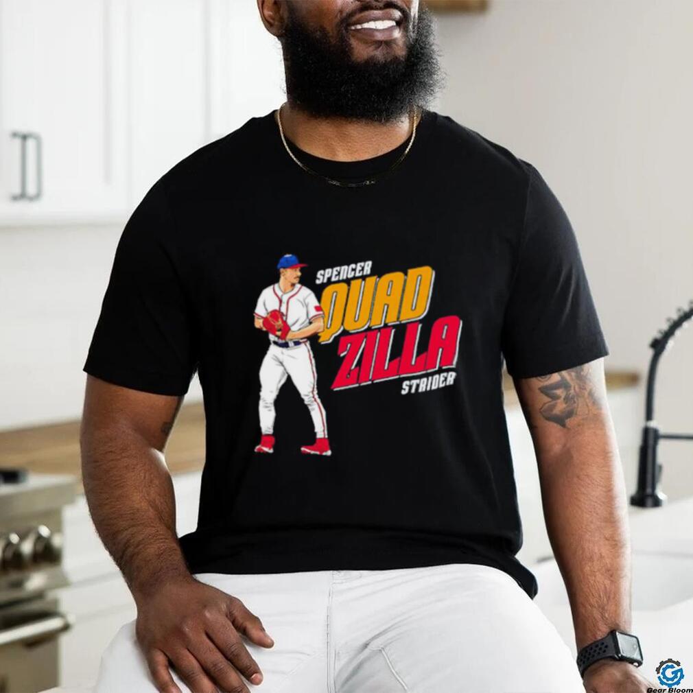 Spencer Strider Quadzilla MLBPA baseball shirt - Limotees