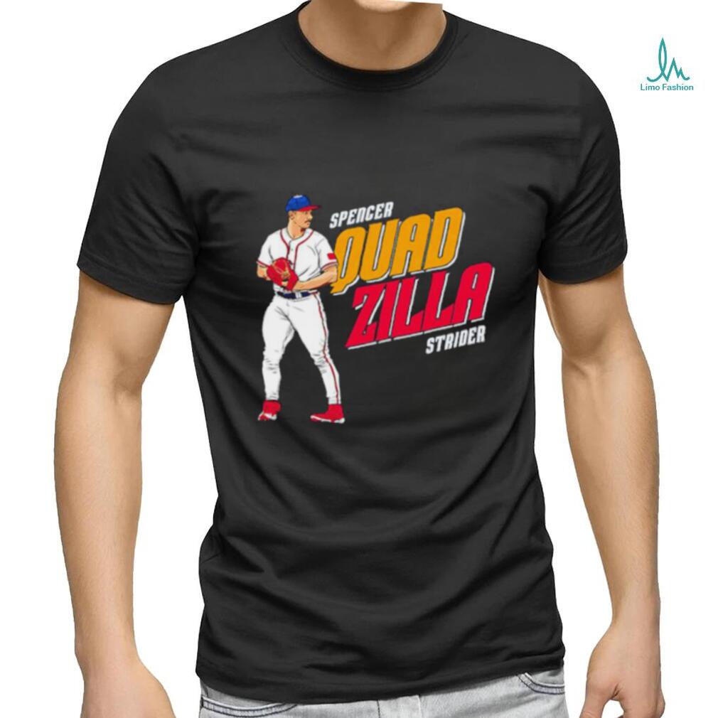 Spencer Strider Quadzilla MLBPA 2023 T Shirt - Limotees