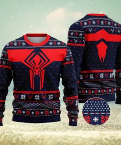 Spider Man 2099 Ugly Christmas Sweater Xmas Gifts Miguel O’Hara Shirt