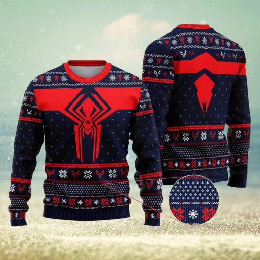 Spider Man 2099 Ugly Christmas Sweater Xmas Gifts Miguel O’Hara Shirt