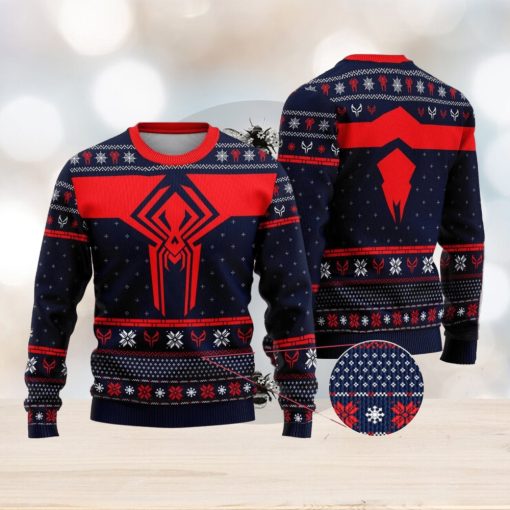 Spider Man 2099 Ugly Christmas Sweater Xmas Gifts Miguel O’Hara Shirt