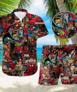 Spider Man Hawaiian Shirt Avengers Superhero Avengers Superhero