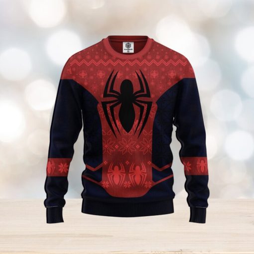 Spider Mans Ugly Christmas Sweater 3D All Over Print Christmas Gift