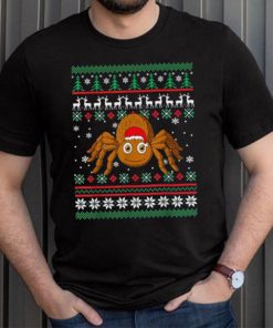 Spider Santa Hat Funny Ugly Christmas Pajama Holiday Xmas Shirt