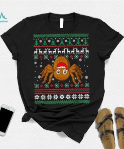 Spider Santa Hat Funny Ugly Christmas Pajama Holiday Xmas Shirt