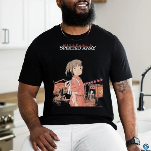 Spirited Away Vintage Poster shirt