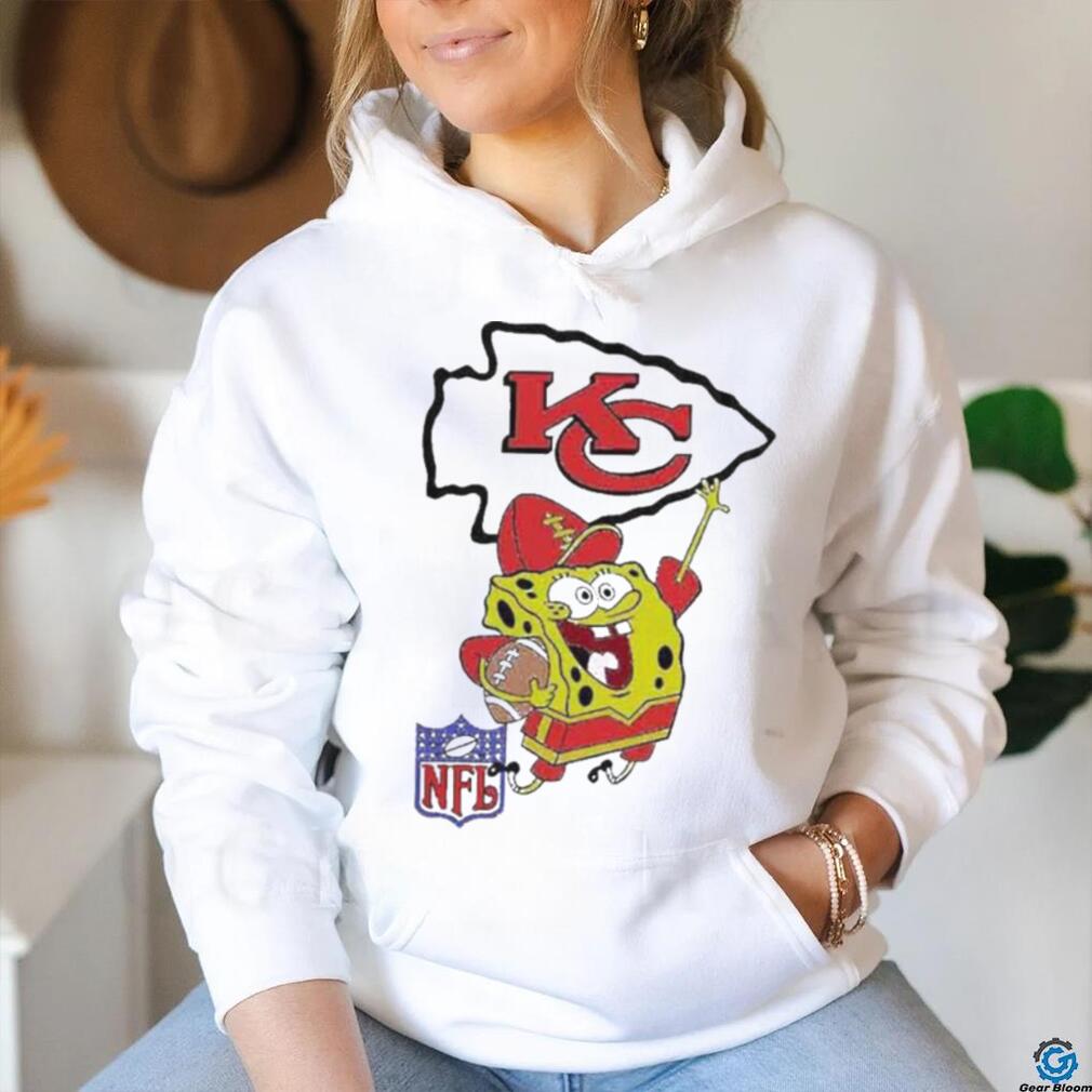 Spongebob Kc Chiefs Man's T-Shirt Tee