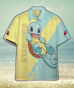 Squirtle Pokemon Hawaiian Shirt Gift For Beach Vacation