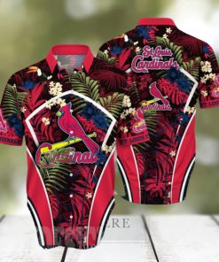 St Louis Cardinals MLB Floral All Over Print Hawaiian Shirt