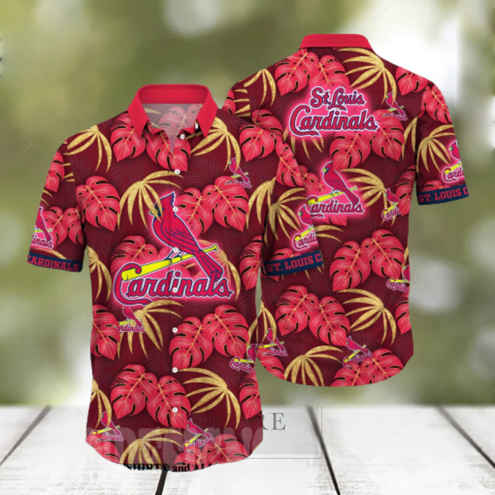 St Louis Cardinals MLB Floral Classic Full Printing Hawaiian Shirt -  Limotees