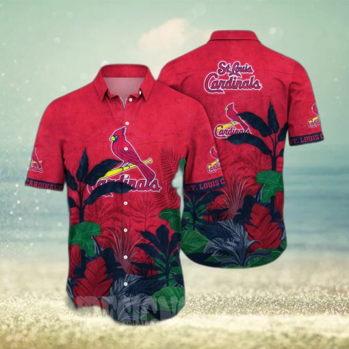 St Louis Cardinals MLB Flower All Over Printed 3D Hawaiian Shirt