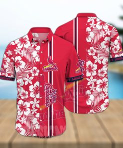 St Louis Cardinals MLB Flower Full Print Classic Hawaiian Shirt