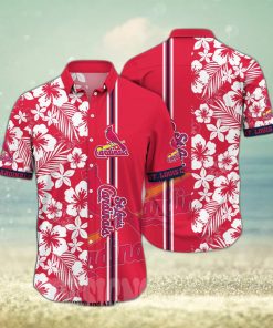 St Louis Cardinals MLB Flower Full Print Classic Hawaiian Shirt
