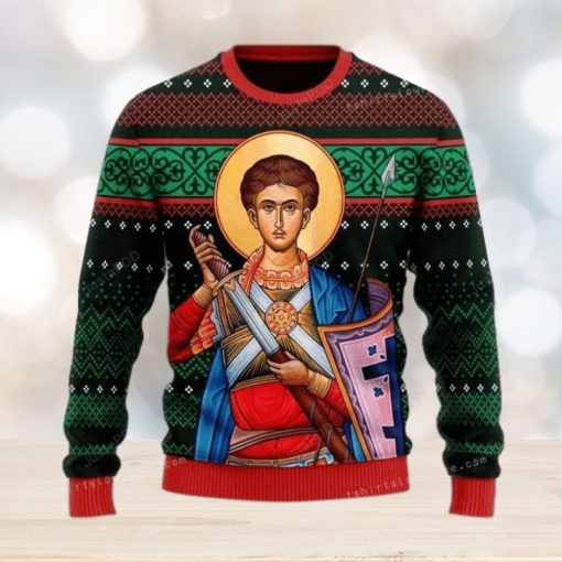 St. Dimitri Christmas Ugly Sweater Mens