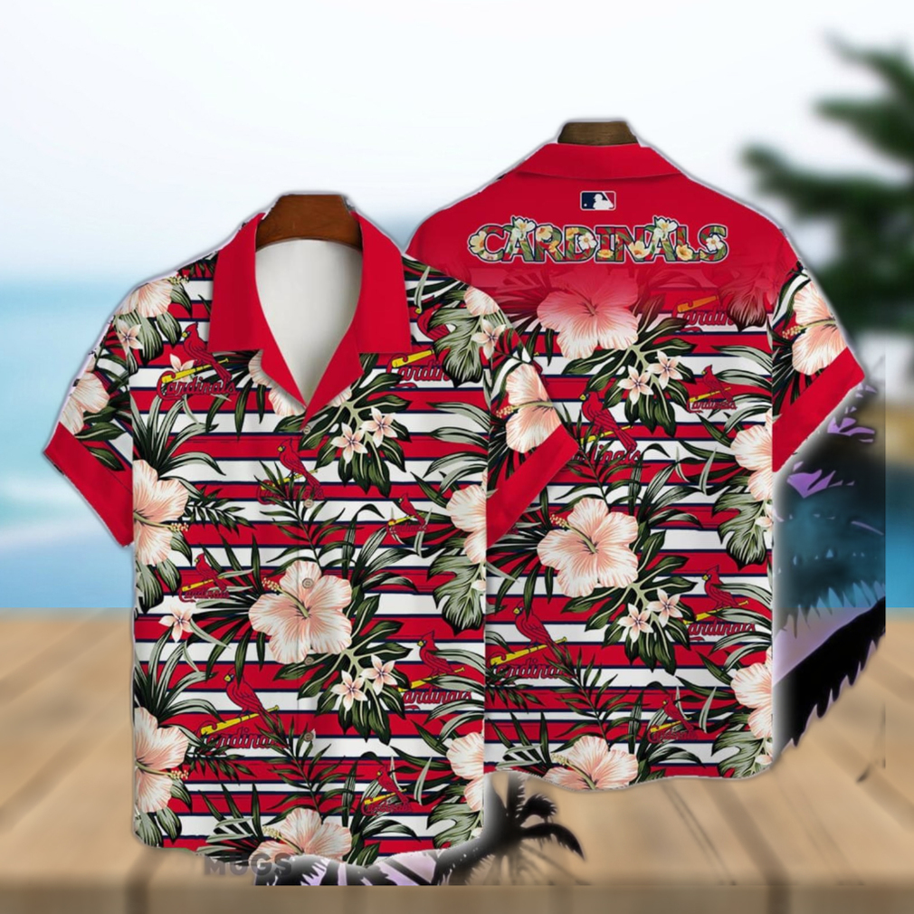 St. Louis Cardinals MLB Flower Hawaiian Shirt For Men Women Impressive Gift  For Fans