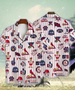 St. Louis Cardinals Major League Baseball 3D Print White Trending Hawaiian Shirt Summer Gift