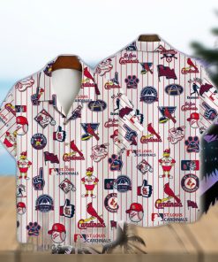 St. Louis Cardinals Major League Baseball 3D Print White Trending Hawaiian Shirt Summer Gift