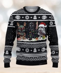 Star War Darth Vader Boba Fett Stormtrooper Ugly Sweater