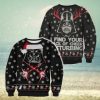 Game Of Thrones – Not Today Ugly Christmas Sweater 3D Gift For Men And Women 3D Gift For Men And Women