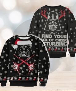 Star War Santa Clause Find Your Lack Of Cheer Disturbing For Womens Ugly Sweater