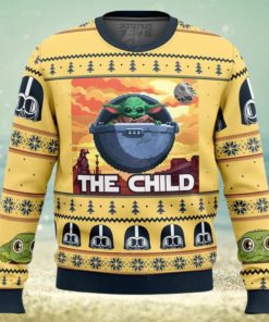 Star Wars Baby Yoda The Child Mandalorion Ugly Christmas Sweater