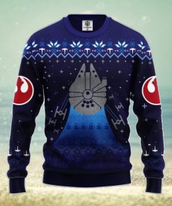 Star Wars Blue Navi Winter Ugly Sweater Amazing Gift Men And Women Christmas Gift