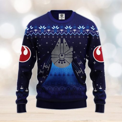 Star Wars Blue Navi Winter Ugly Sweater Amazing Gift Men And Women Christmas Gift