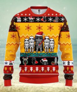 Star Wars Cute Ugly Christmas Sweater Yellow 1 Amazing Gift Men And Women Christmas Gift