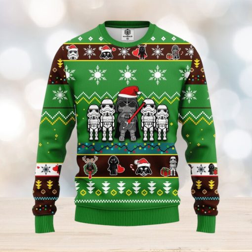 Star Wars Darth Vader Green Funny Ideas Ugly Christmas Sweater Gift Thanksgiving