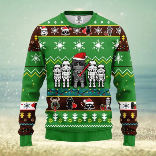 Star Wars Darth Vader Green Funny Ideas Ugly Christmas Sweater Gift Thanksgiving