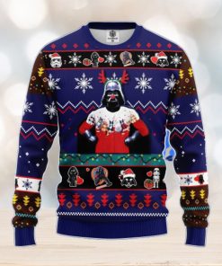 Star Wars Funny Ugly Christmas Sweater Blue 1 Amazing Gift Men And Women Christmas Gift