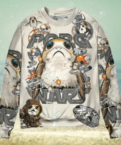 Star Wars Porg So Cute Porg Wars Ugly Christmas Sweater