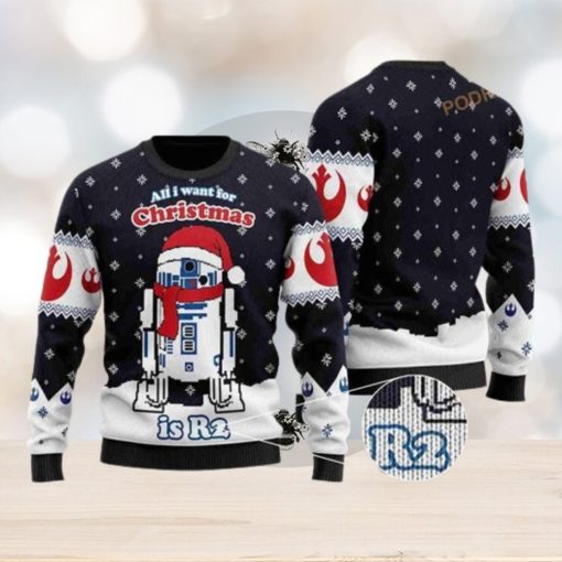 Star Wars R2D2 Ugly Christmas Sweater