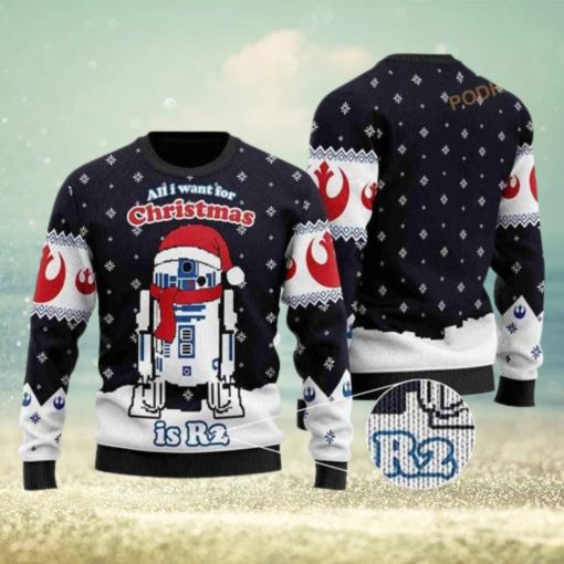 Star Wars R2D2 Ugly Christmas Sweater