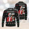 Grinch Dachshund Dog Grinch And Dachshund Skiing With My Dog Christmas Ugly Sweater 3D Gift For Men And Women