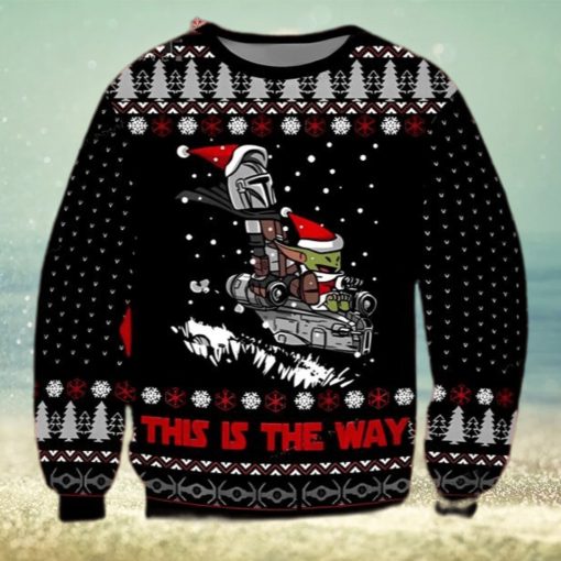 Star Wars This Is The Way Baby Yoda Star Wars Ugly Christmas Sweater