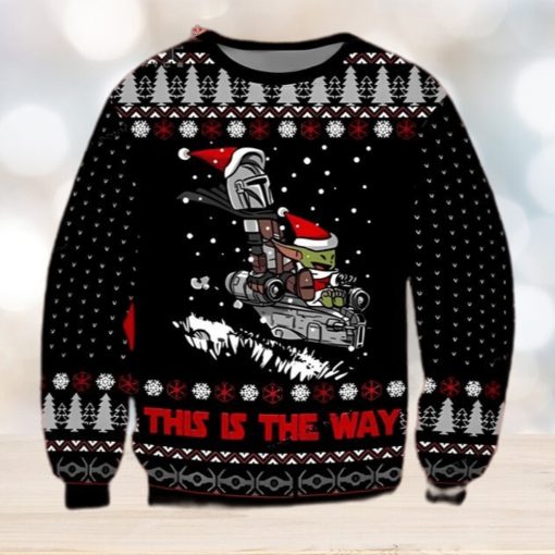 Star Wars This Is The Way Baby Yoda Star Wars Ugly Christmas Sweater