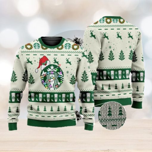 Starbucks Coffee 3D All Over Printed Ugly Christmas Sweater Christmas Gift For Family