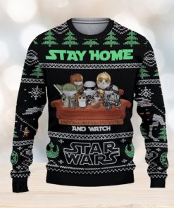 Stay Home Star Wars Ugly Christmas Sweater For Men And Women