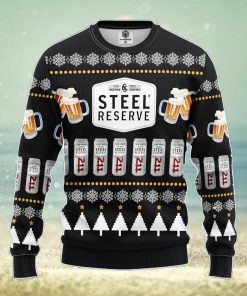 Steel Beer Ugly Christmas Sweater Amazing Gift Men And Women Christmas Gift