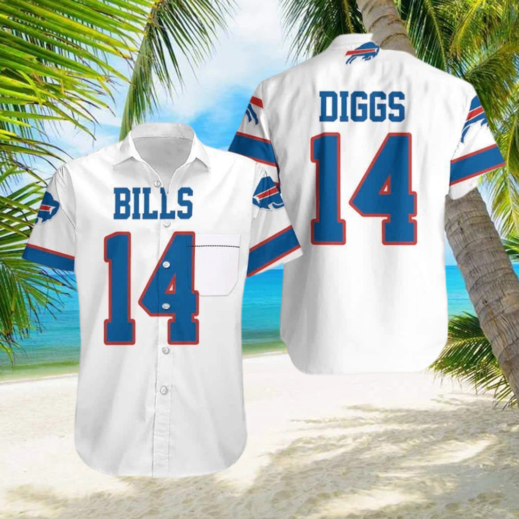 Stefon Diggs 14 Buffalo Bills Hawaiian Shirt NFL Gift For Fans OcAjpGATk -  Limotees