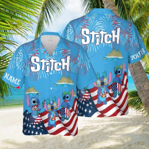 Stitch Personalized Hawaiian 3D Shirt For Men And Women Gift Beach