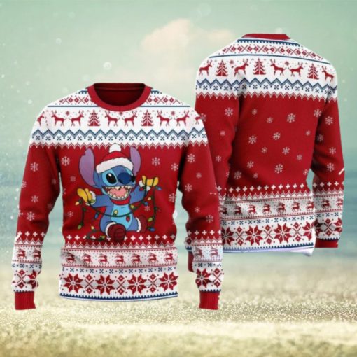 Stitch Santa Ugly Sweater Stitch Sweater Ugly Christmas Sweater Funny Christmas Gift