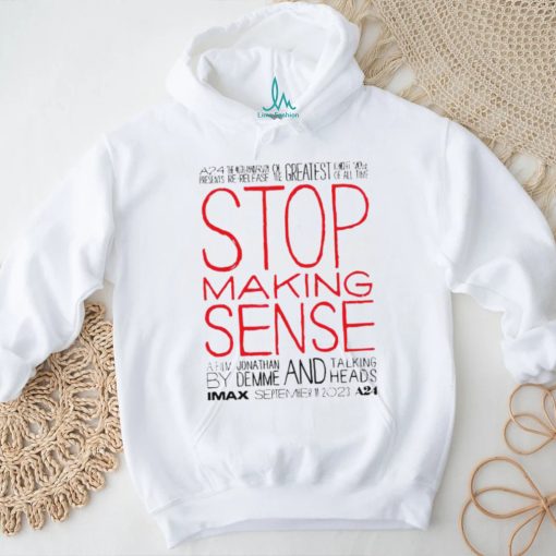 Stop making sense imax world shirt