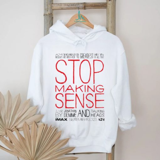 Stop making sense imax world shirt